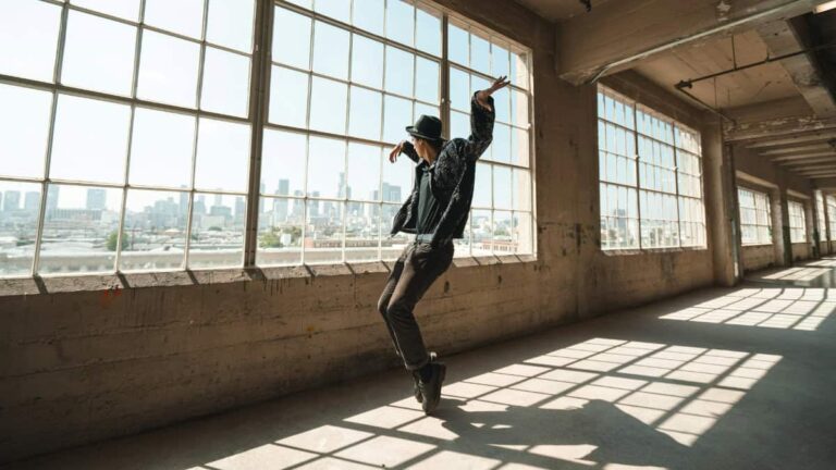 Jazz Tänzer mit Hut